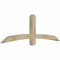 Ekena Millwork Bellingham Rough Sawn Timber Gable Bracket, Douglas Fir, 72"W x 24"H x 4"D x 4"F, 8/12 Pitch GBW072X24X0404BEL00RDF - alternate 3